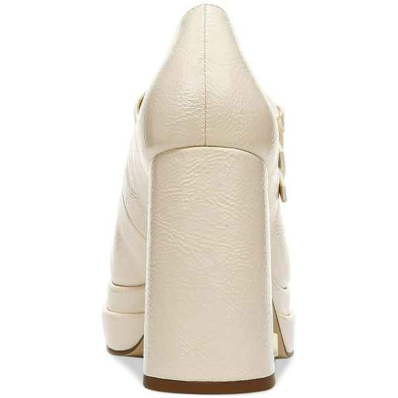 Circus NY By Sam Edelman Chunky Block Heel Platform Cream White SZ 10 M Cosplay - Picture 5 of 16